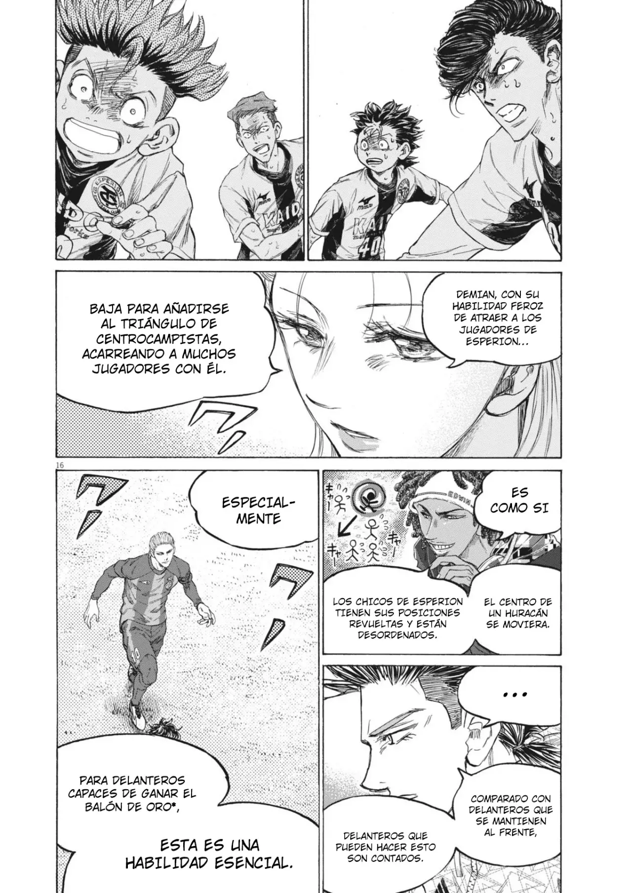 Ao ashi capítulo 384 página 17