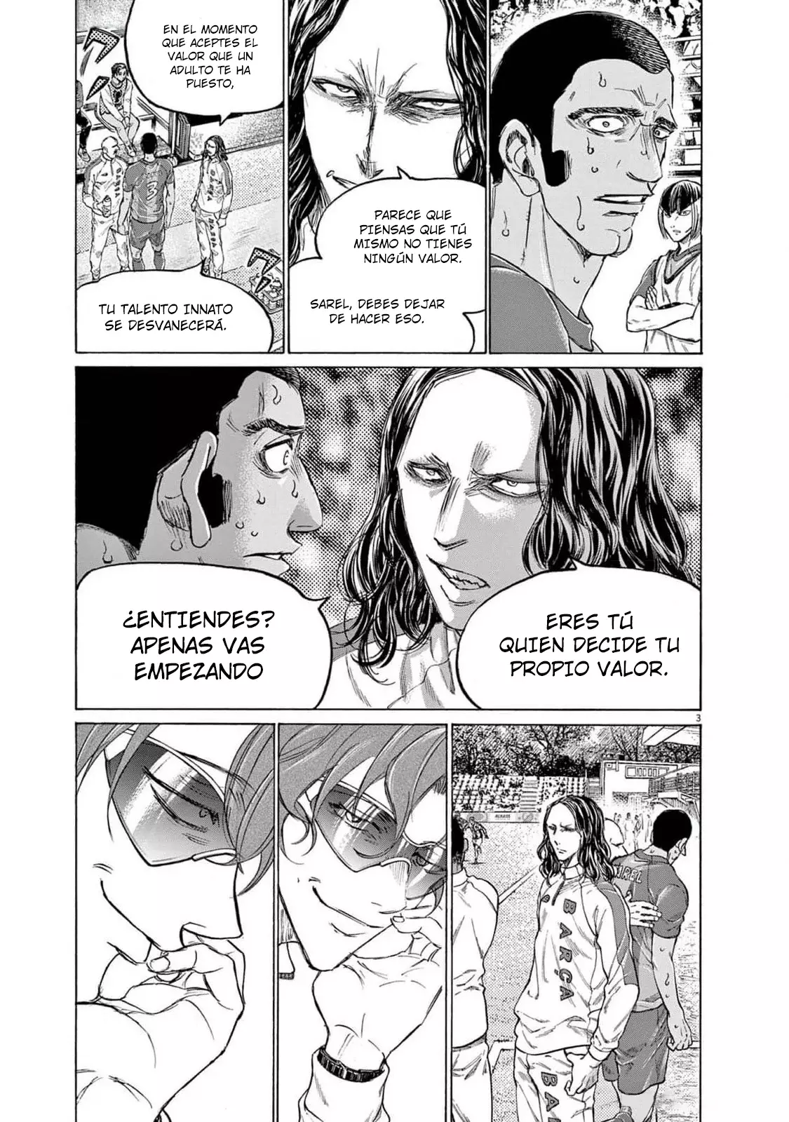 Ao ashi capítulo 385 página 4