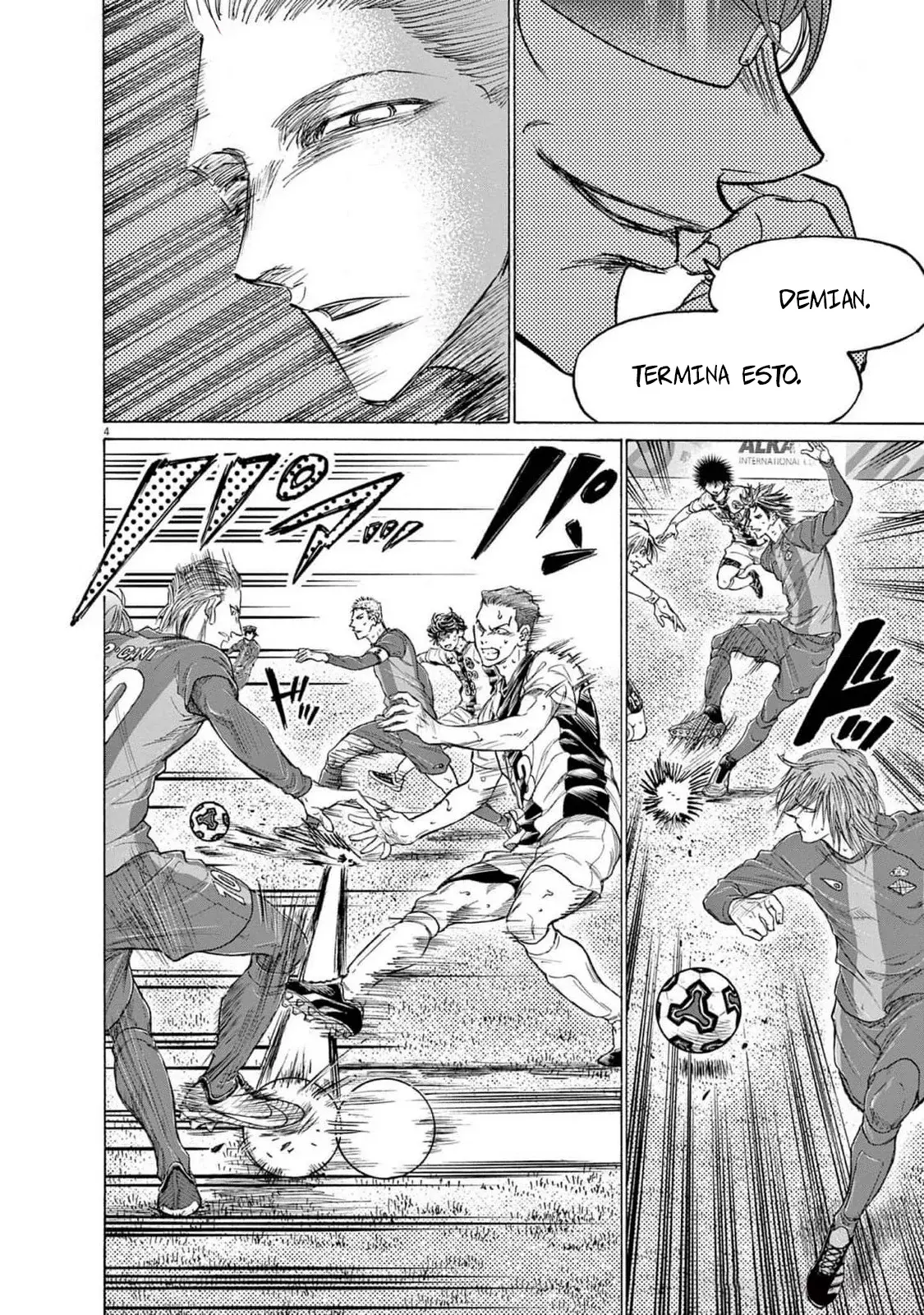 Ao ashi capítulo 385 página 5