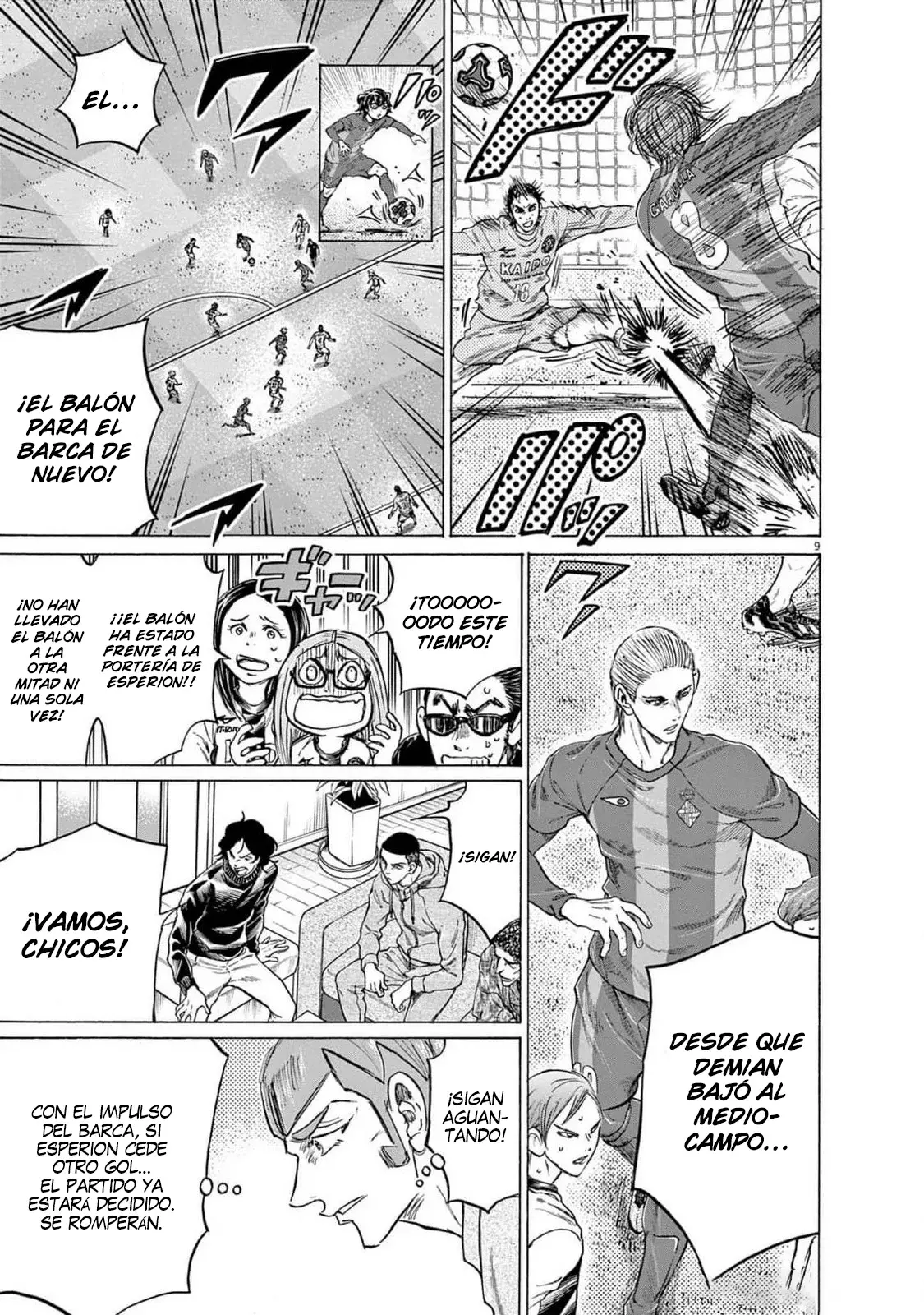 Ao ashi capítulo 385 página 10