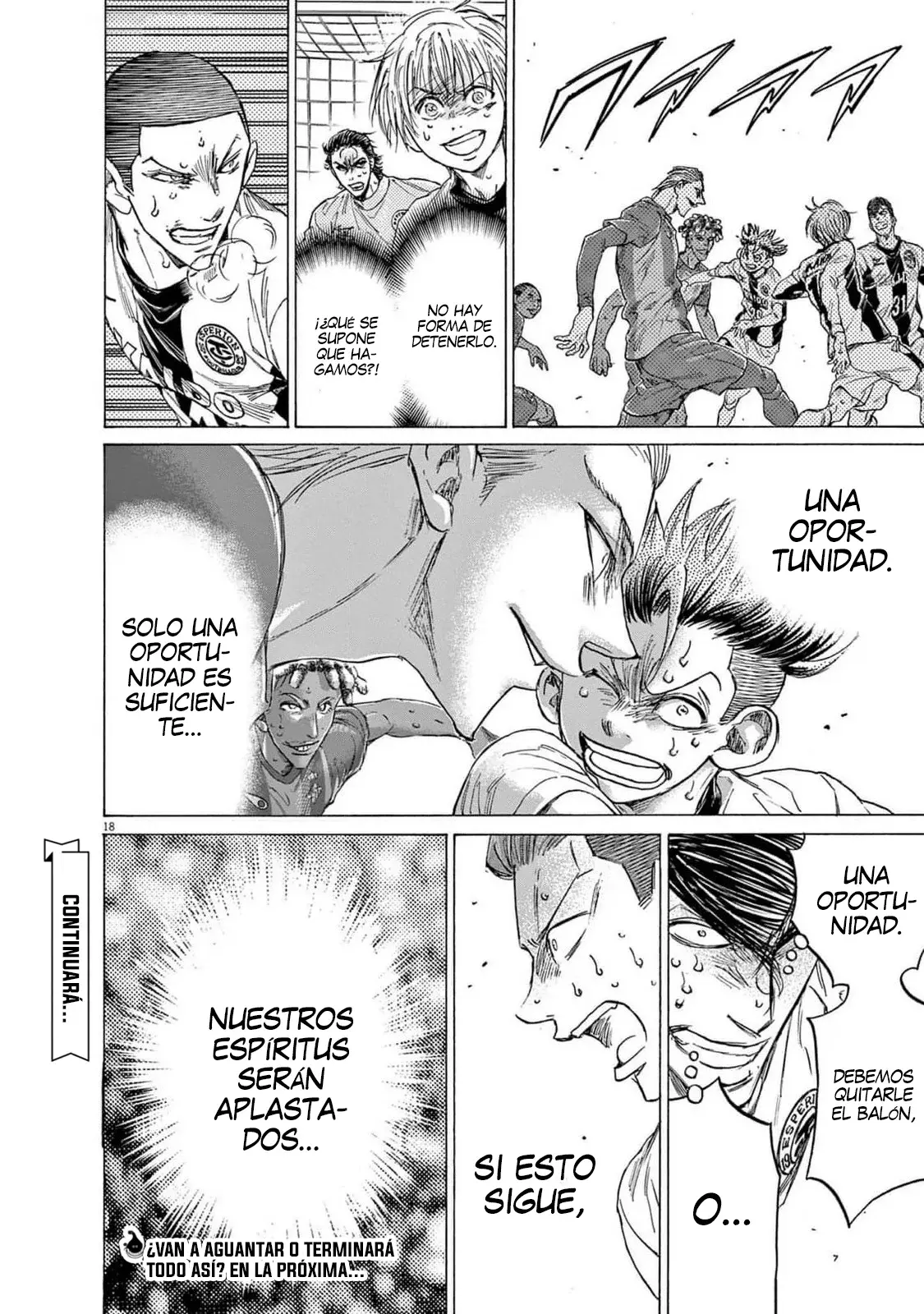 Ao ashi capítulo 385 página 19