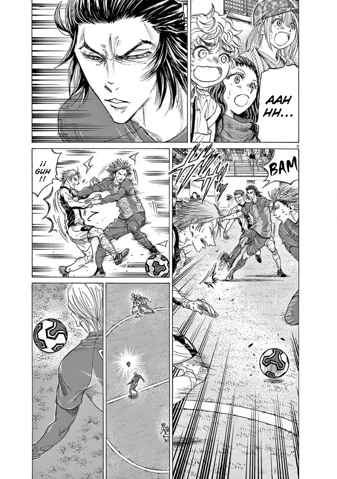 Ao ashi capítulo 386 página 10