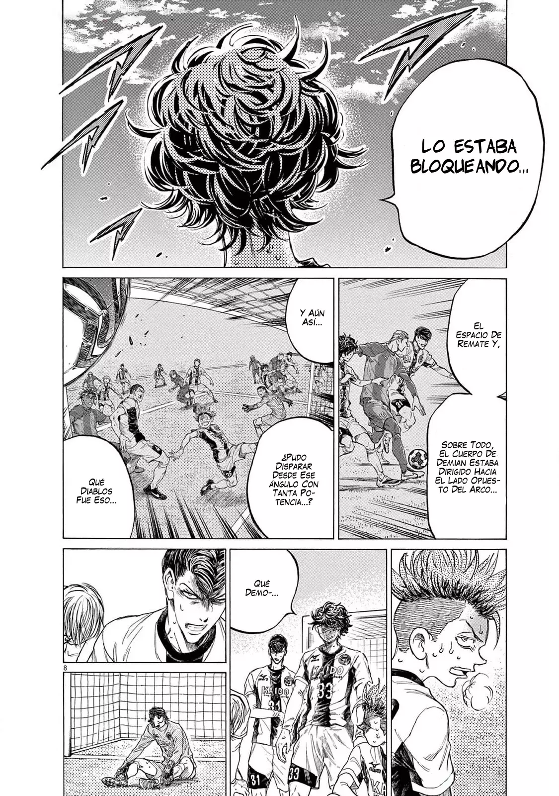 Ao ashi capítulo 387 página 9