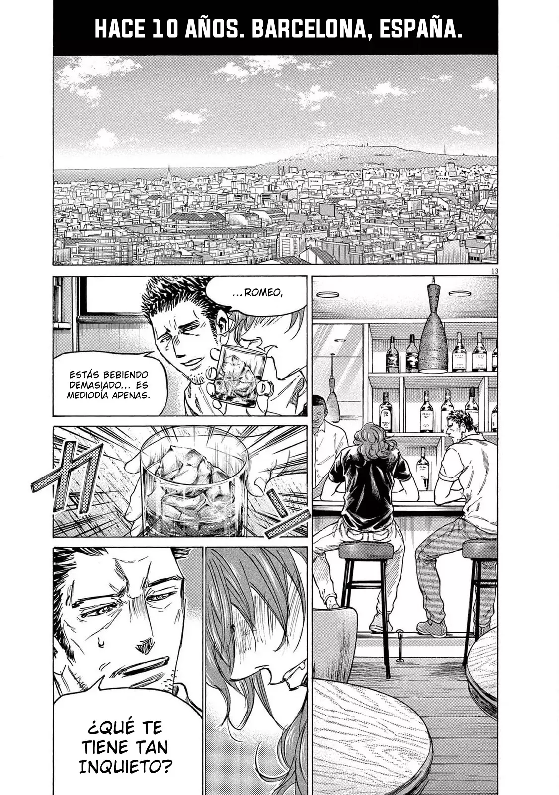 Ao ashi capítulo 387 página 14