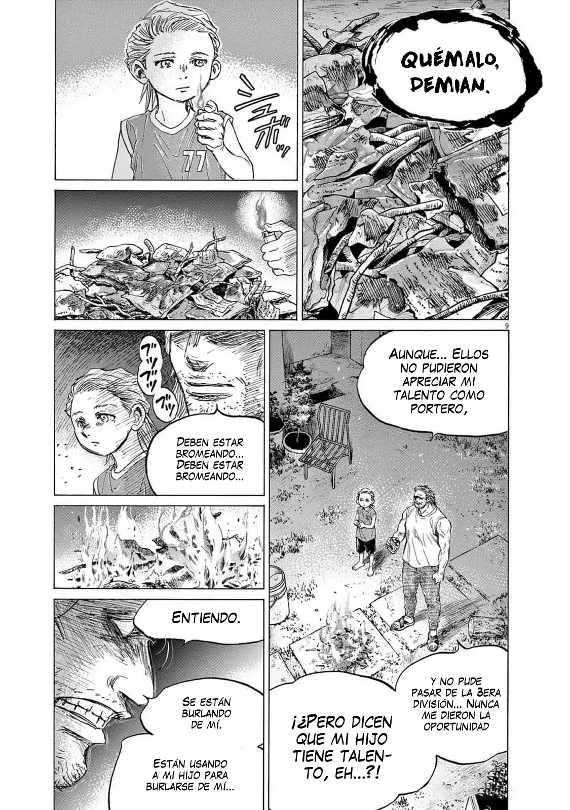 Ao ashi capítulo 388 página 11