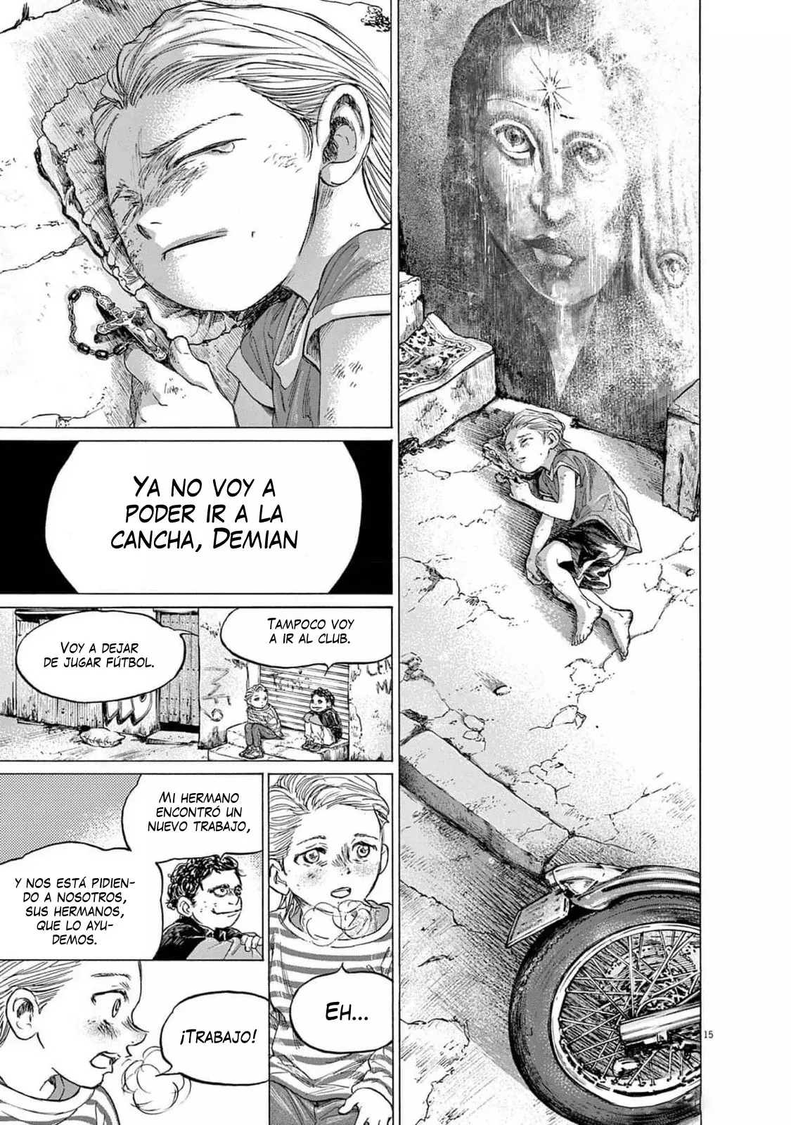 Ao ashi capítulo 388 página 17