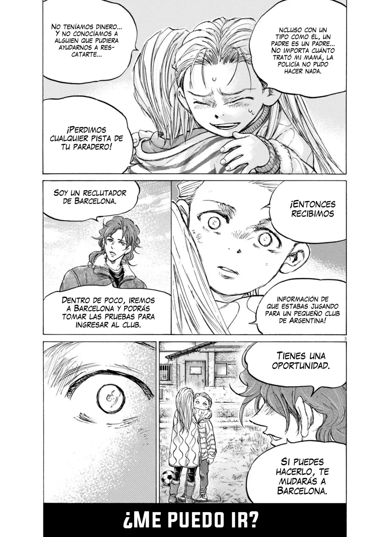 Ao ashi capítulo 389 página 4