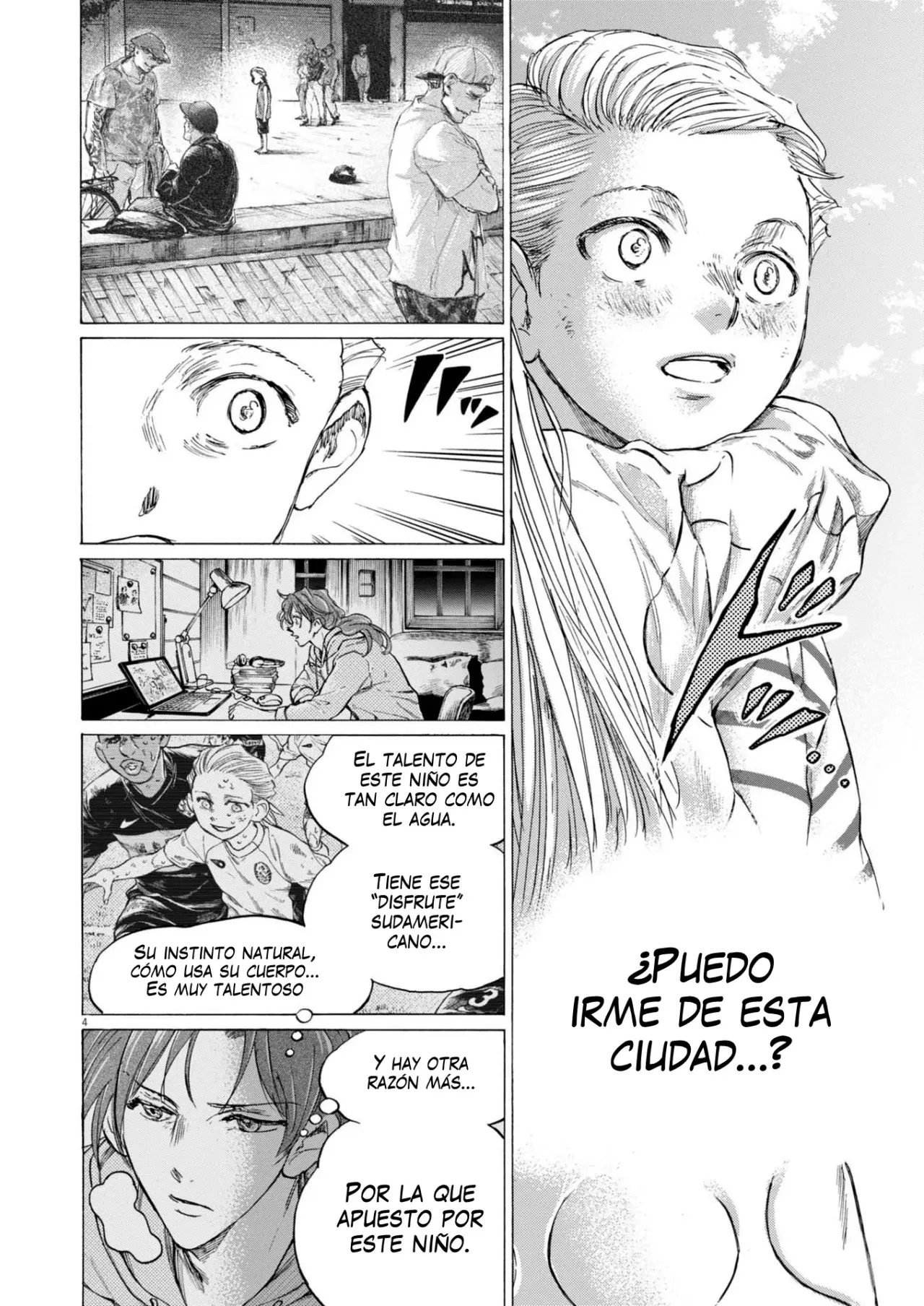 Ao ashi capítulo 389 página 5