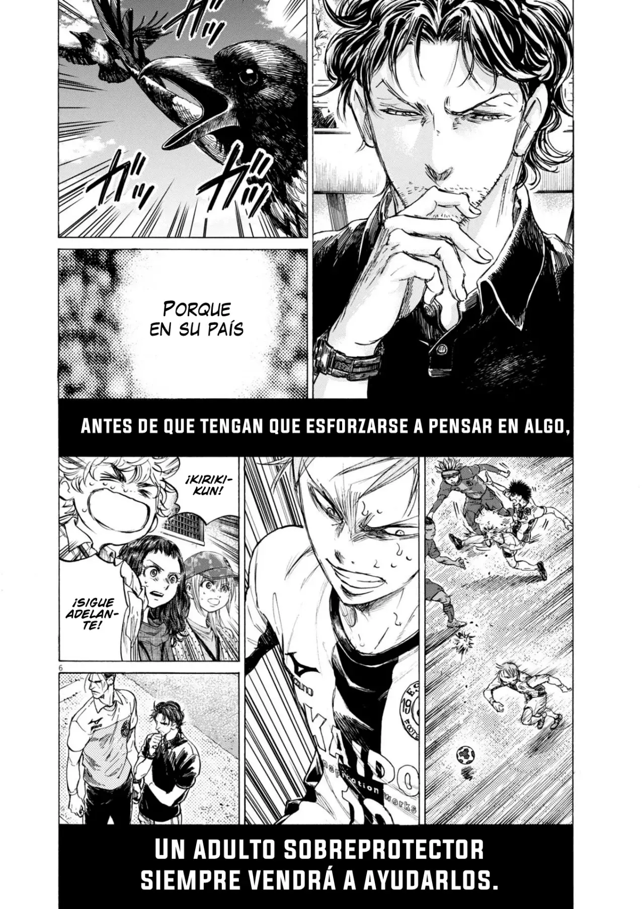 Ao ashi capítulo 390 página 7