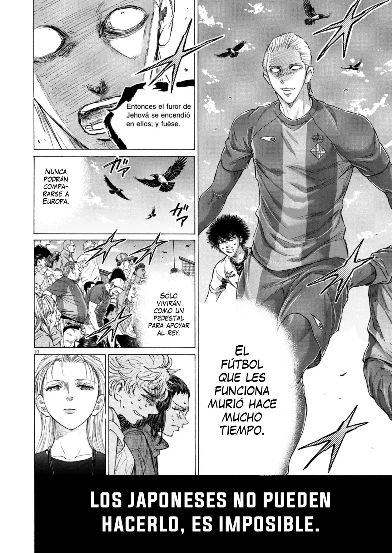 Ao ashi capítulo 390 página 11