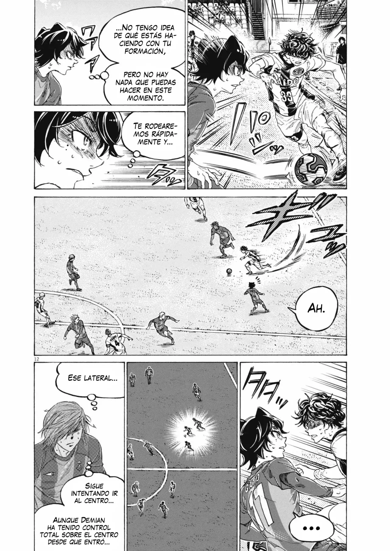 Ao ashi capítulo 391 página 13