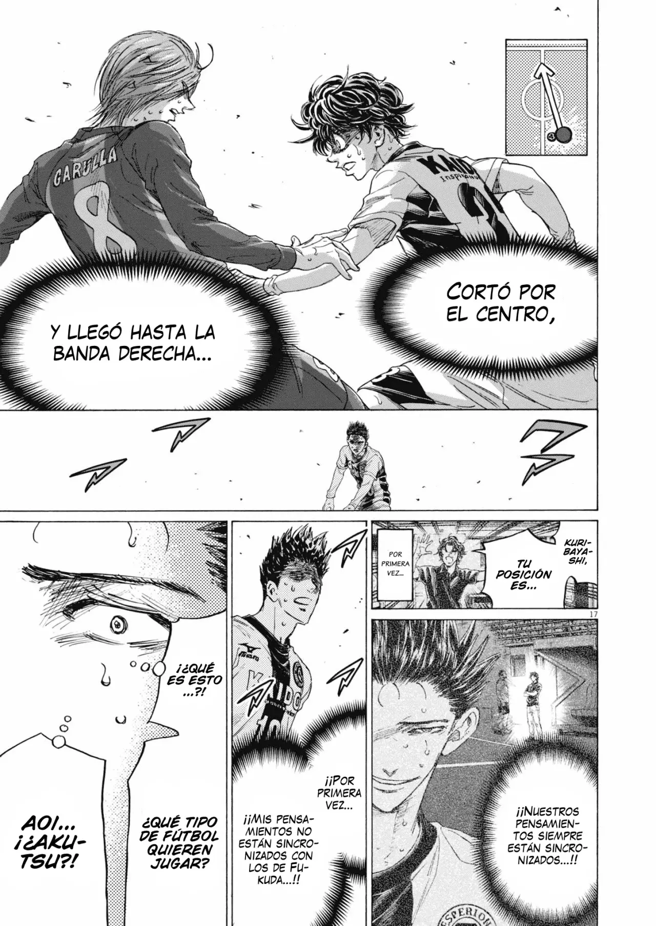 Ao ashi capítulo 391 página 18