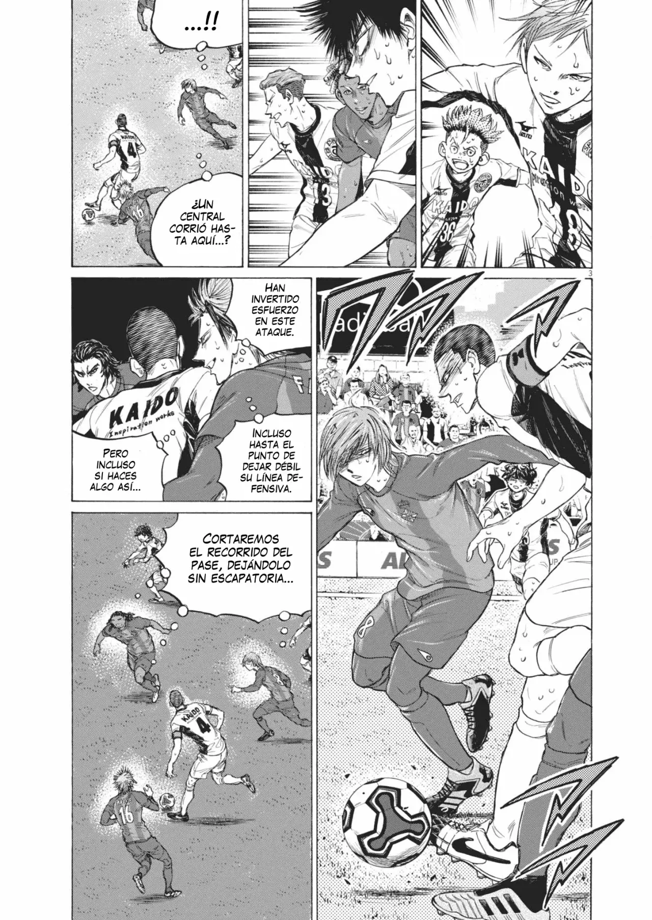 Ao ashi capítulo 392 página 4