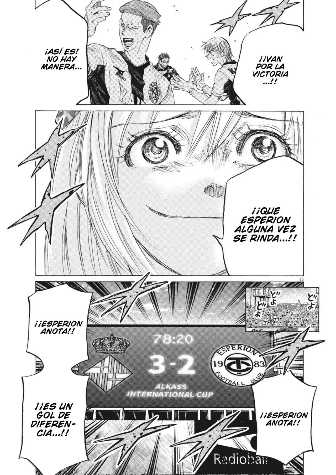 Ao ashi capítulo 393 página 15