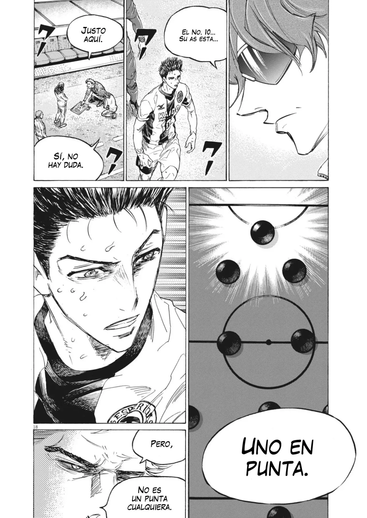 Ao ashi capítulo 393 página 18