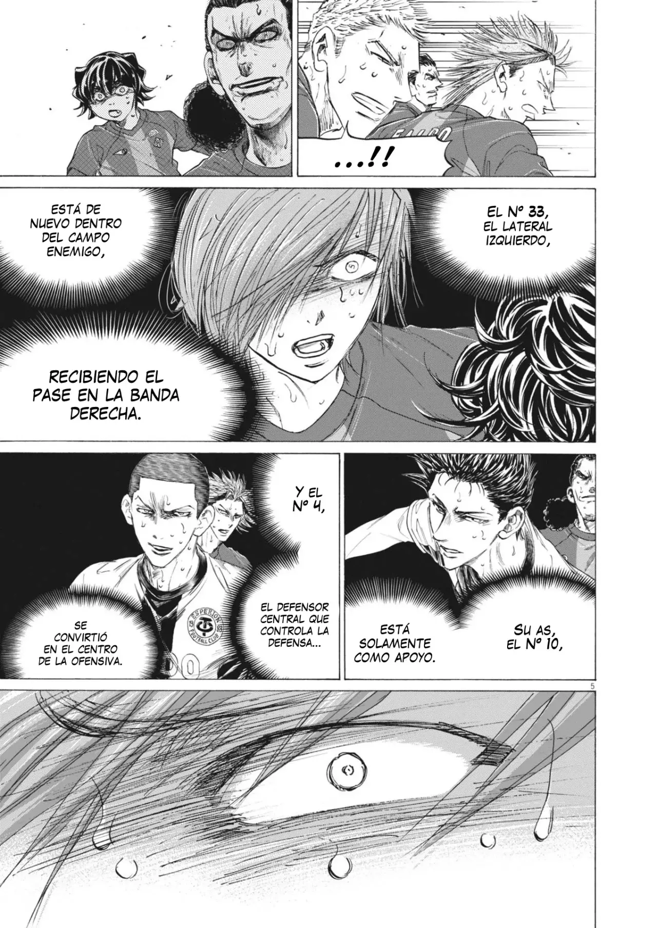 Ao ashi capítulo 396 página 6