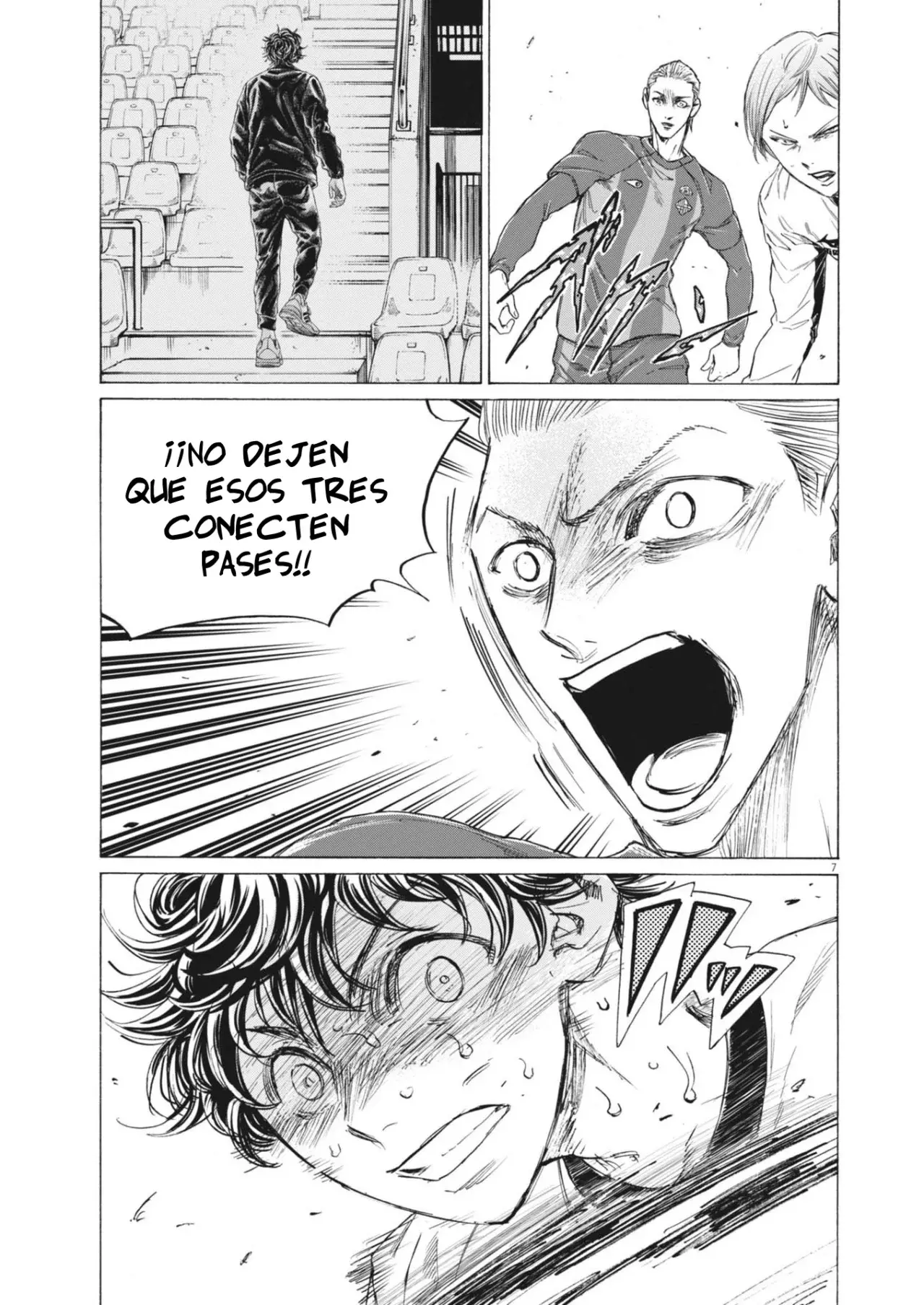 Ao ashi capítulo 396 página 8