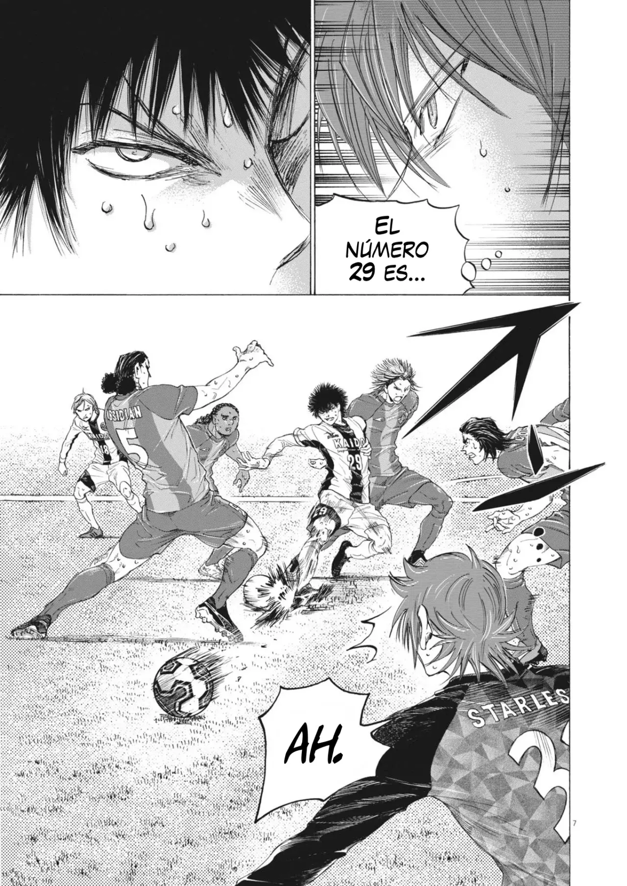 Ao ashi capítulo 397 página 8