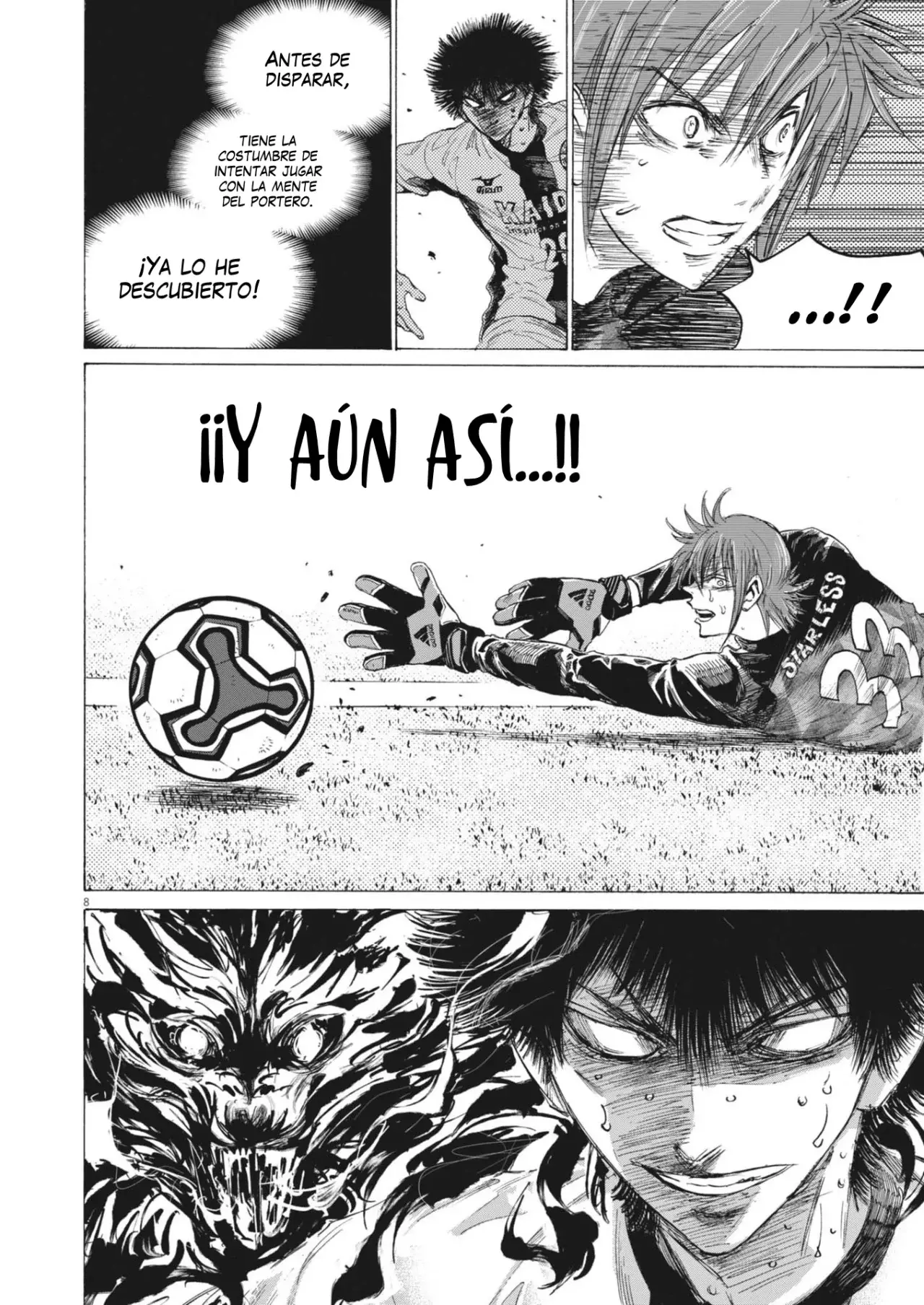 Ao ashi capítulo 397 página 9