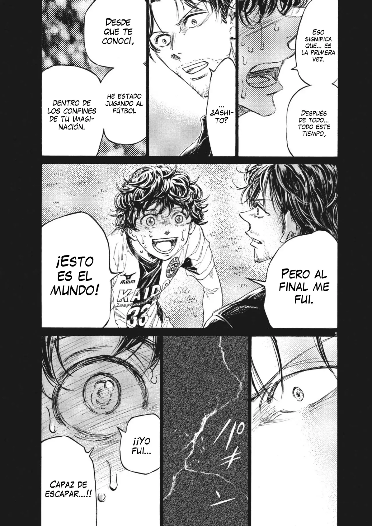 Ao ashi capítulo 398 página 6