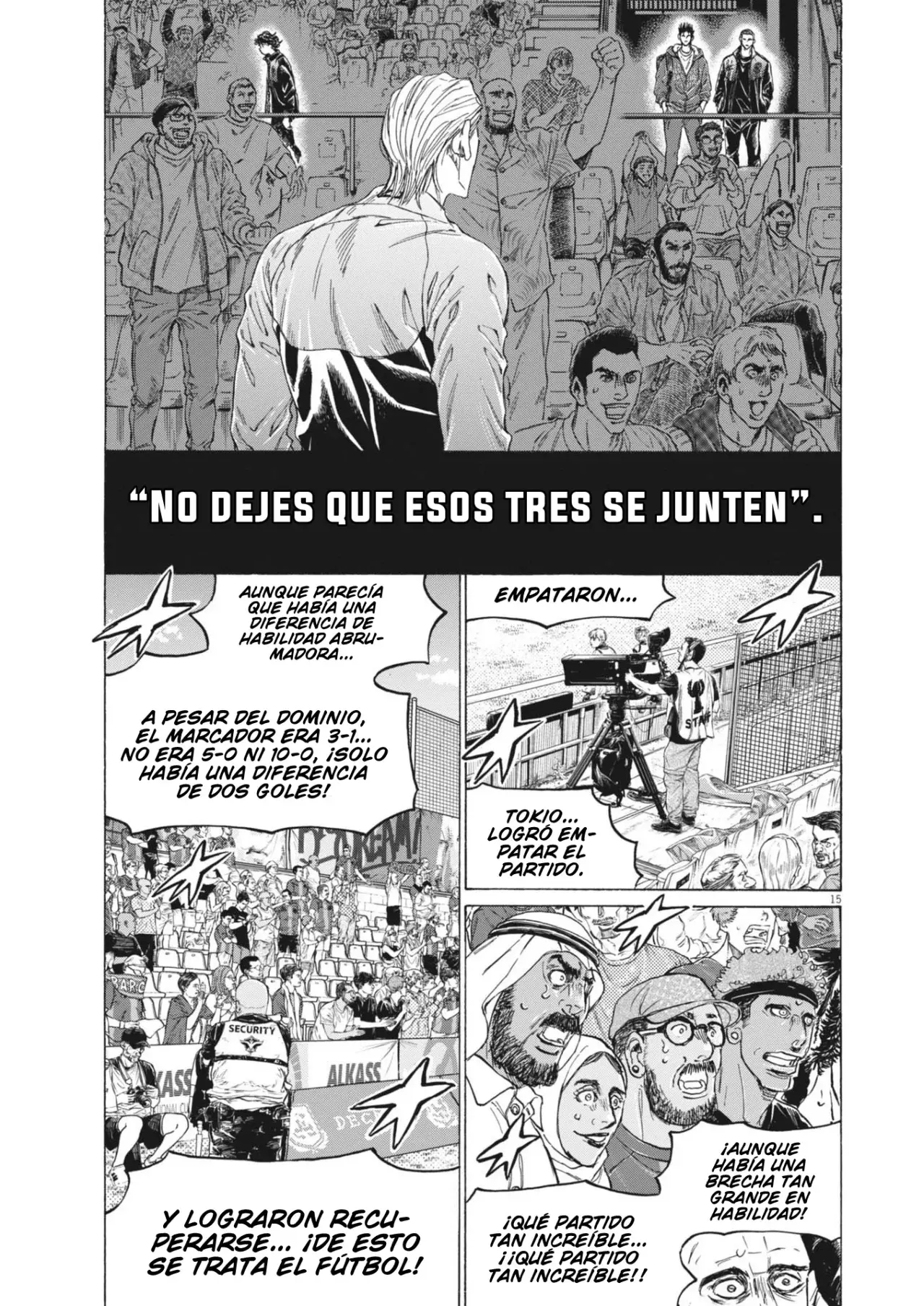 Ao ashi capítulo 398 página 15