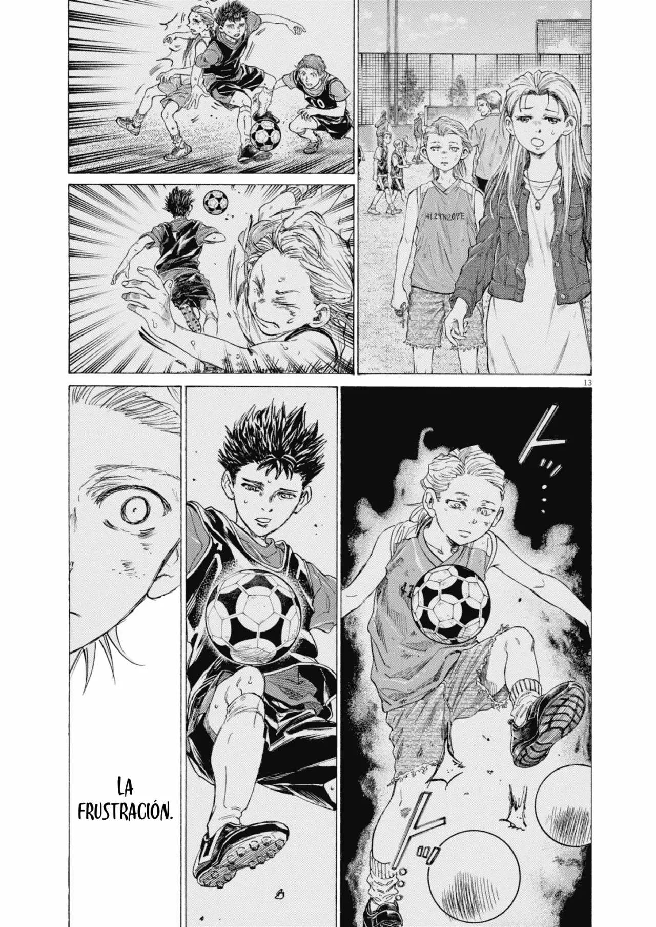 Ao ashi capítulo 400 página 13
