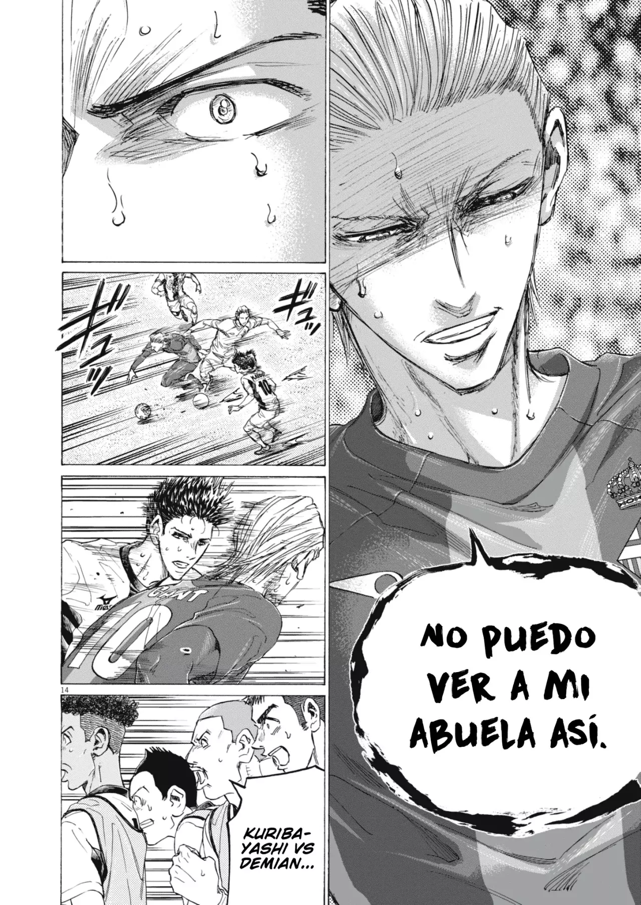 Ao ashi capítulo 400 página 14