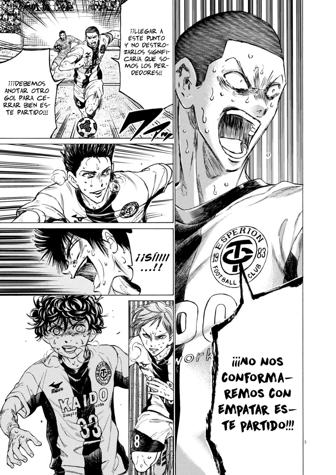Ao ashi capítulo 402 página 4