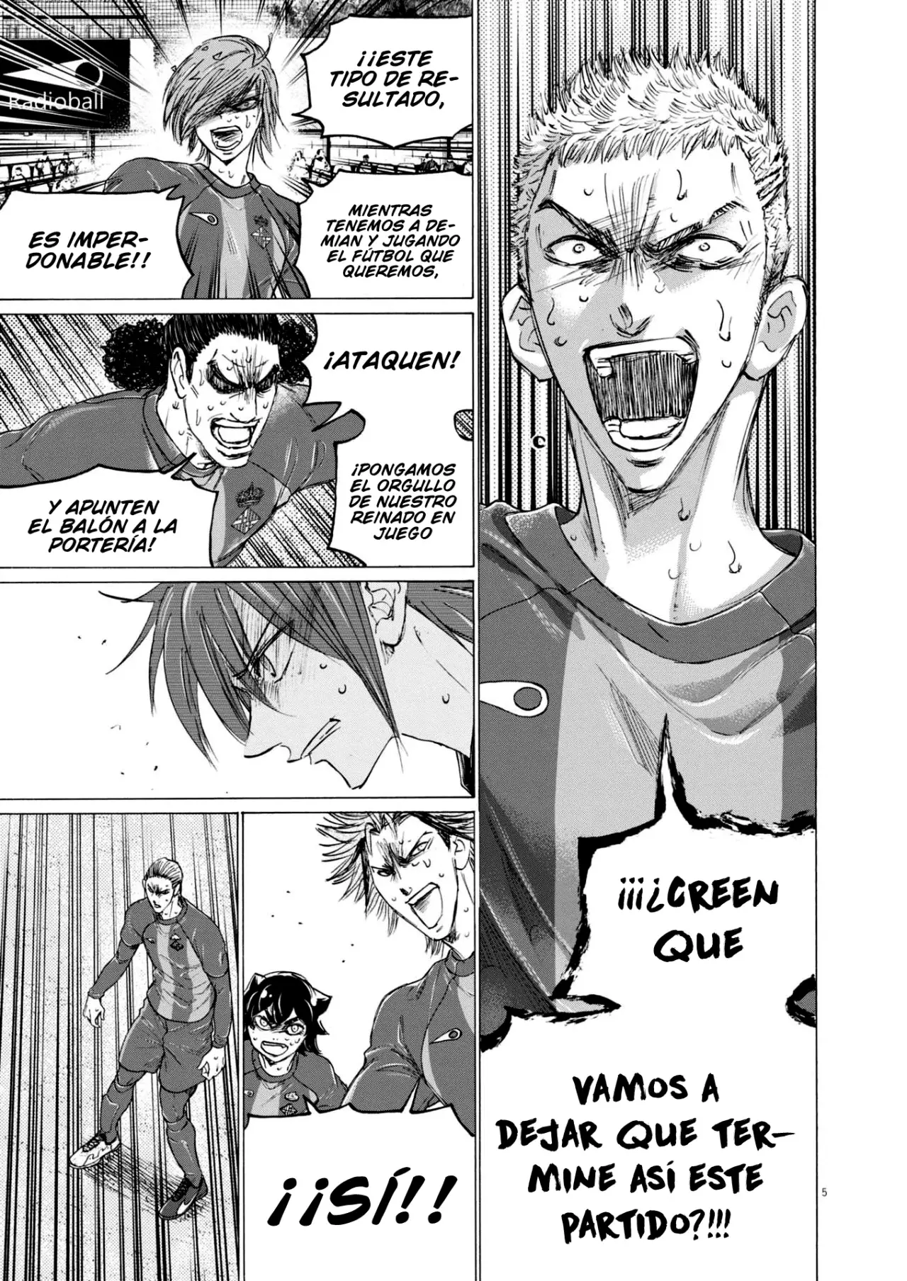 Ao ashi capítulo 402 página 6