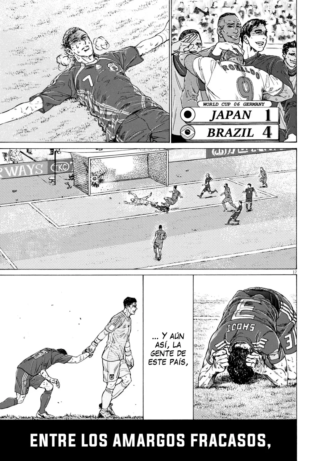 Ao ashi capítulo 402 página 18