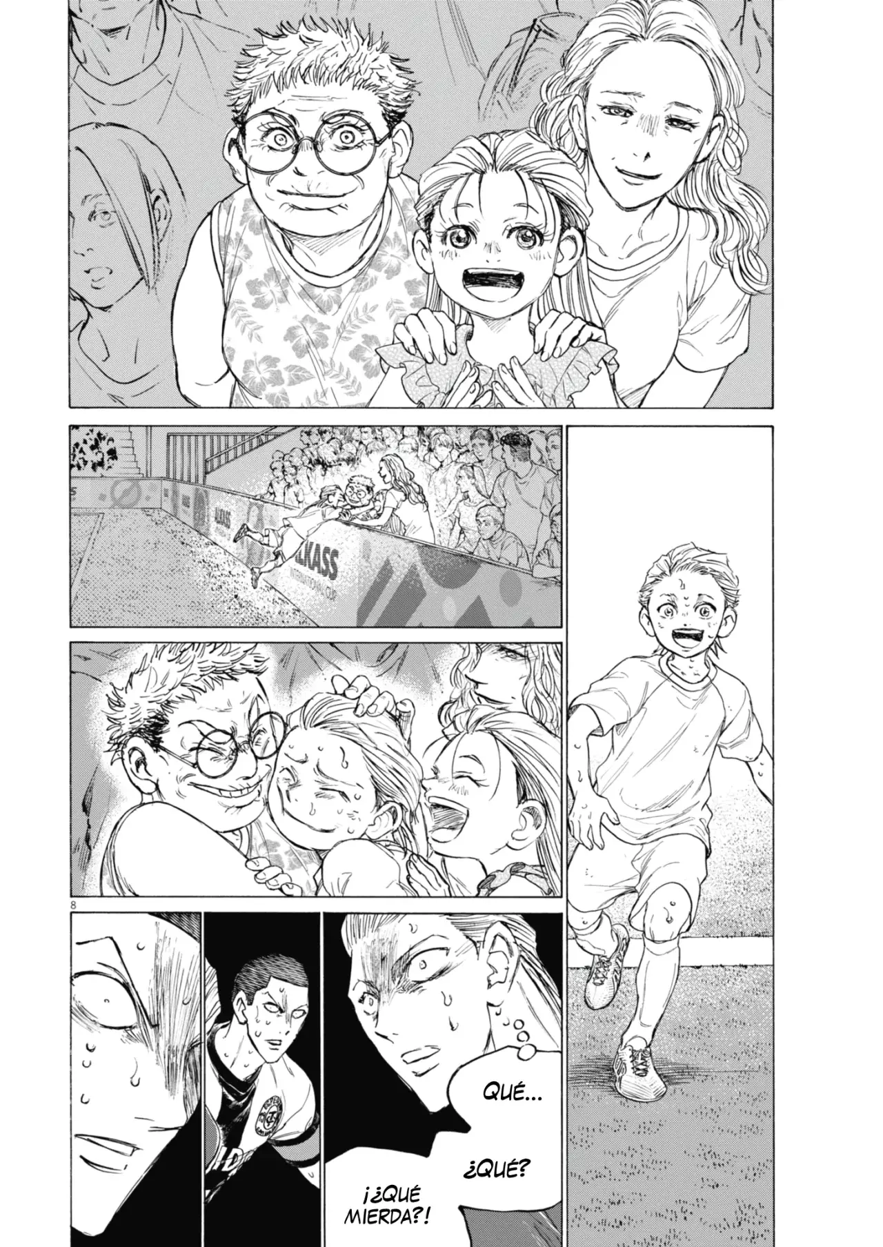 Ao ashi capítulo 404 página 9