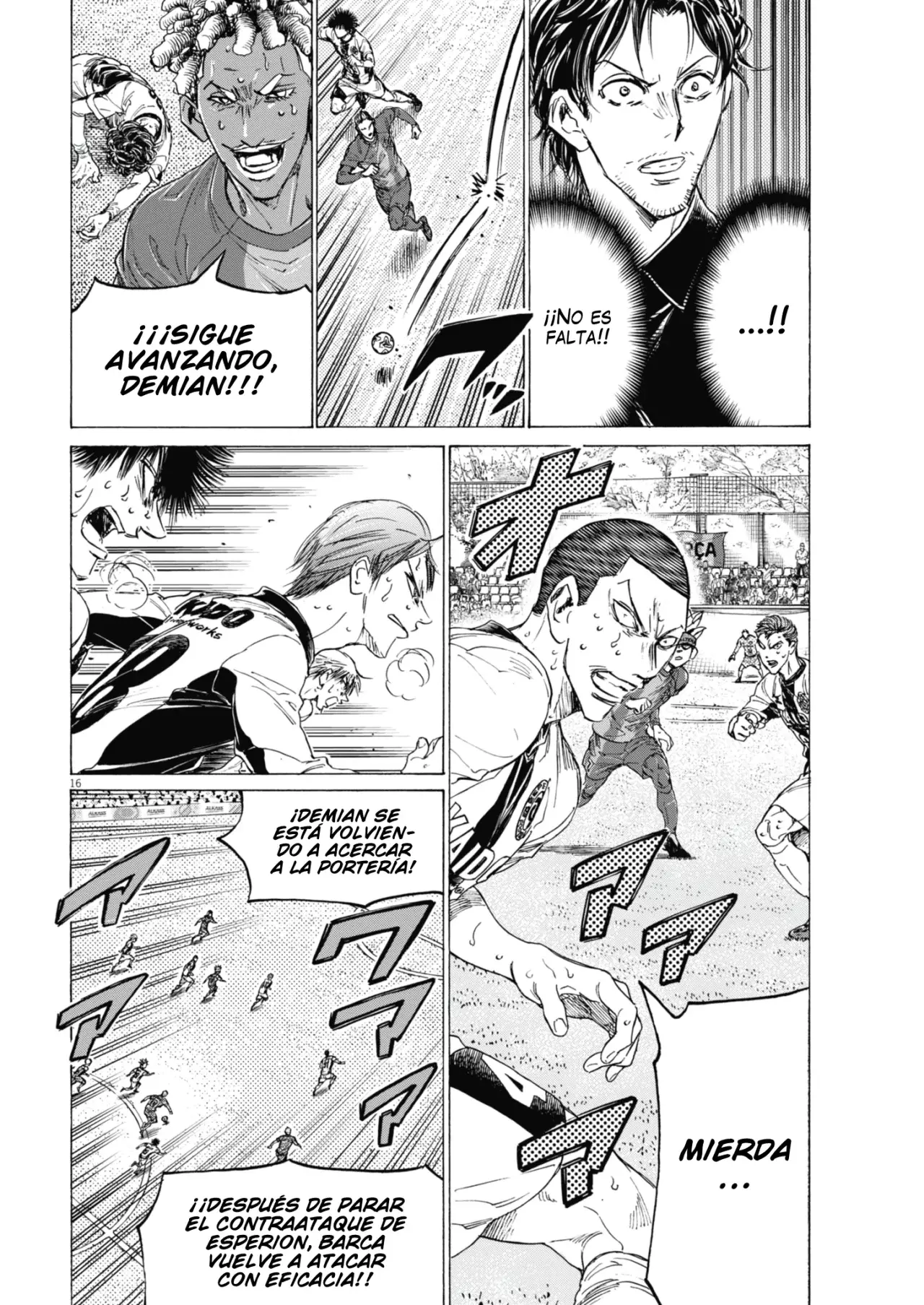 Ao ashi capítulo 404 página 17