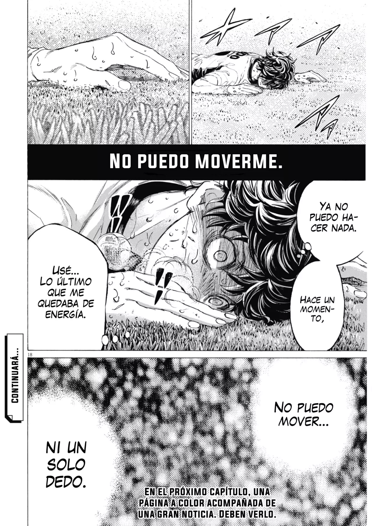 Ao ashi capítulo 404 página 19