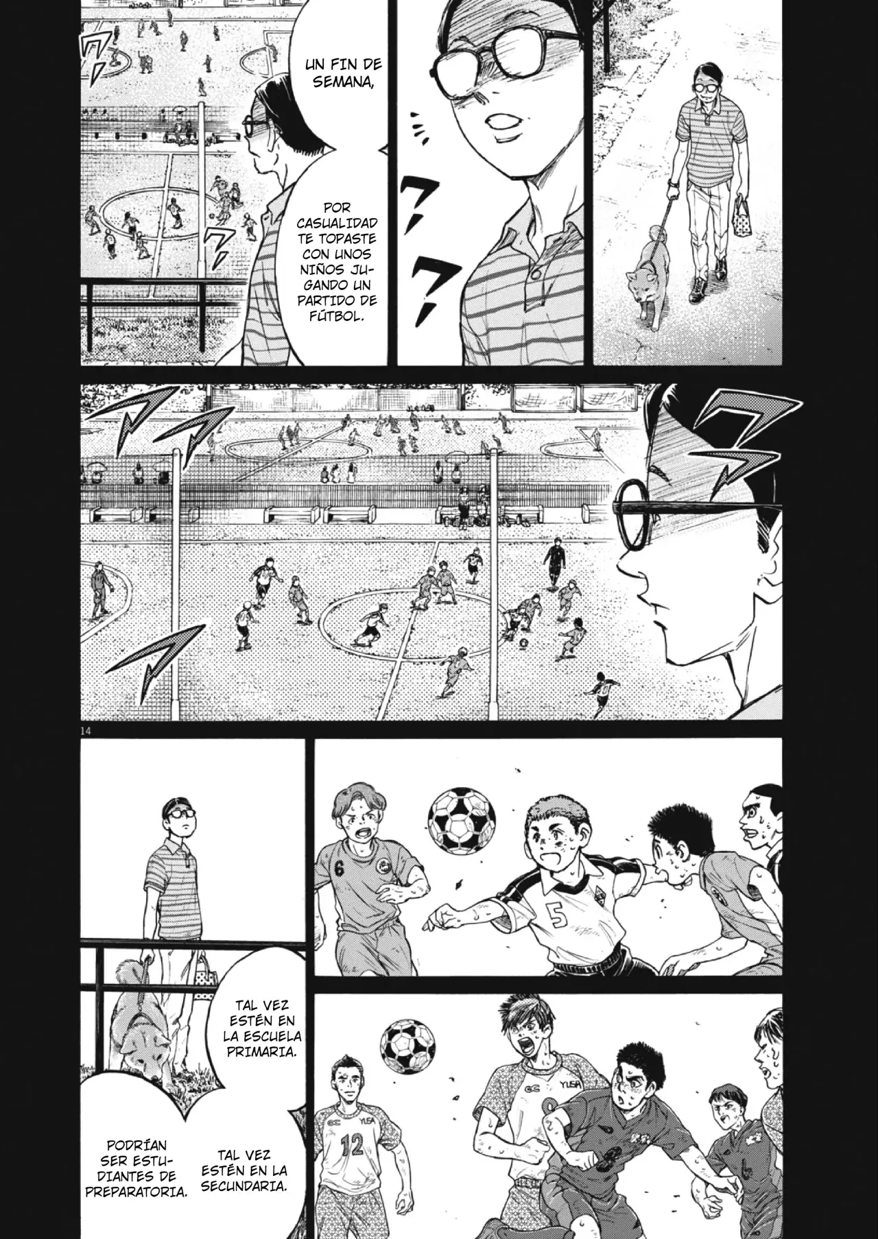 Ao ashi capítulo 405 página 16
