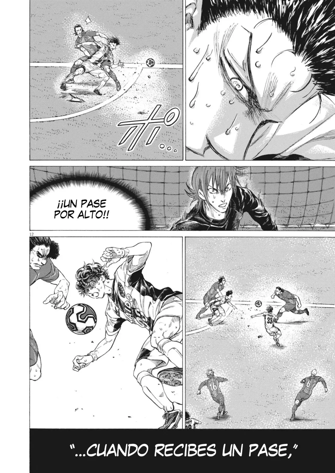 Ao ashi capítulo 406 página 12