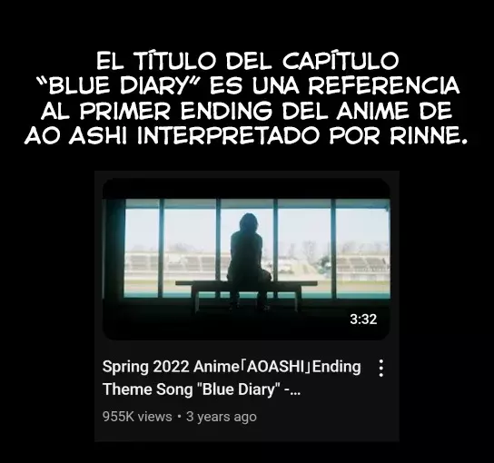 Ao ashi capítulo 408 página 20