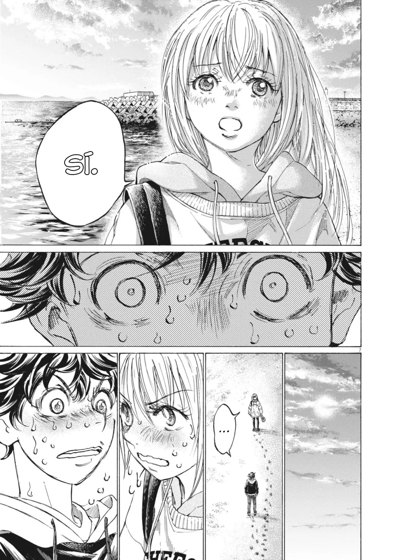 Ao ashi capítulo 409 página 8