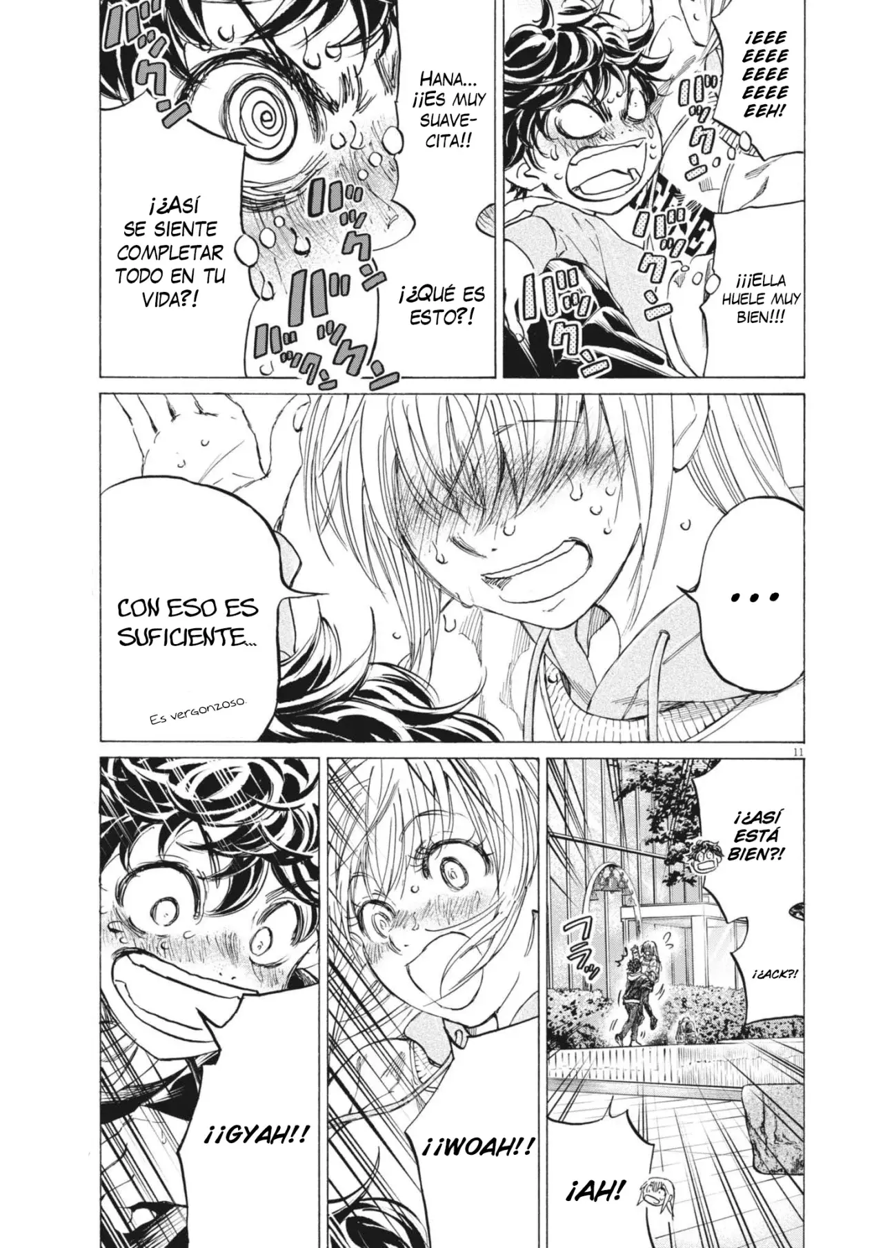 Ao ashi capítulo 409 página 12