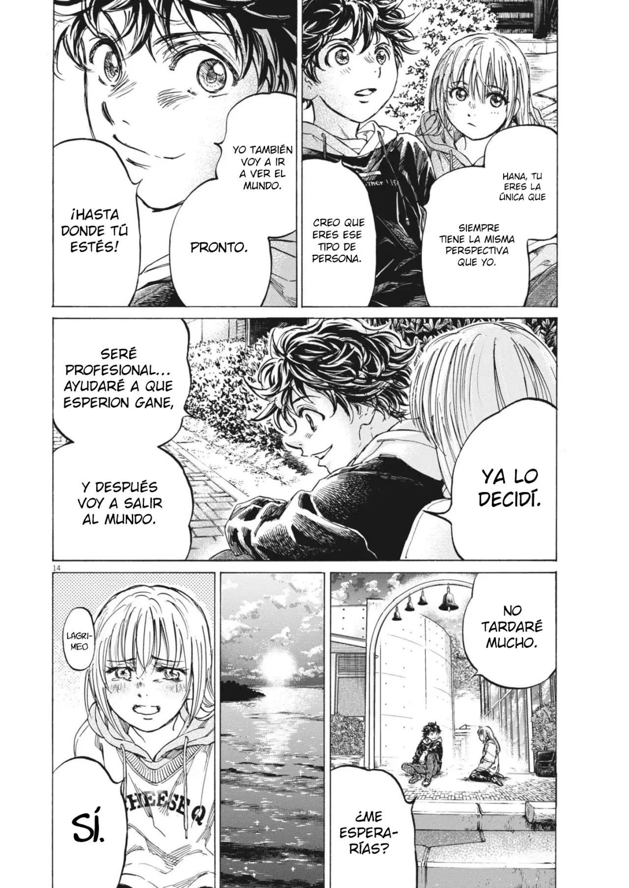 Ao ashi capítulo 409 página 15