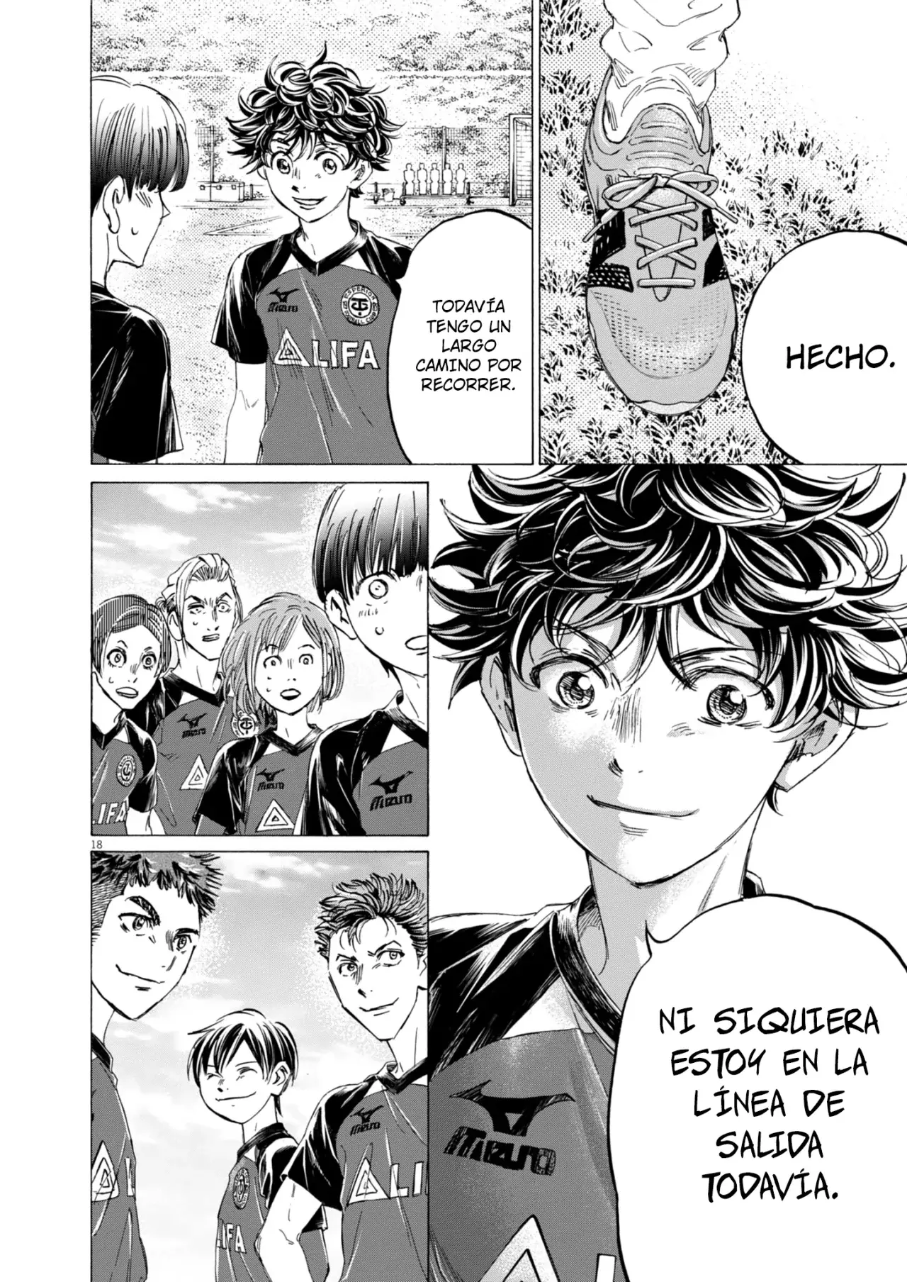 Ao ashi capítulo 410 página 21