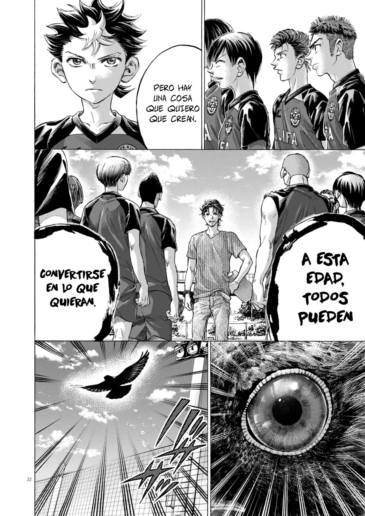 Ao ashi capítulo 410 página 25