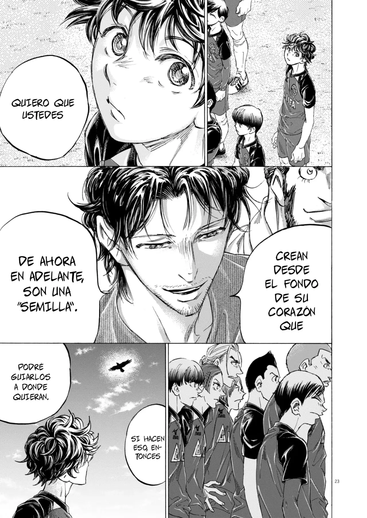 Ao ashi capítulo 410 página 26