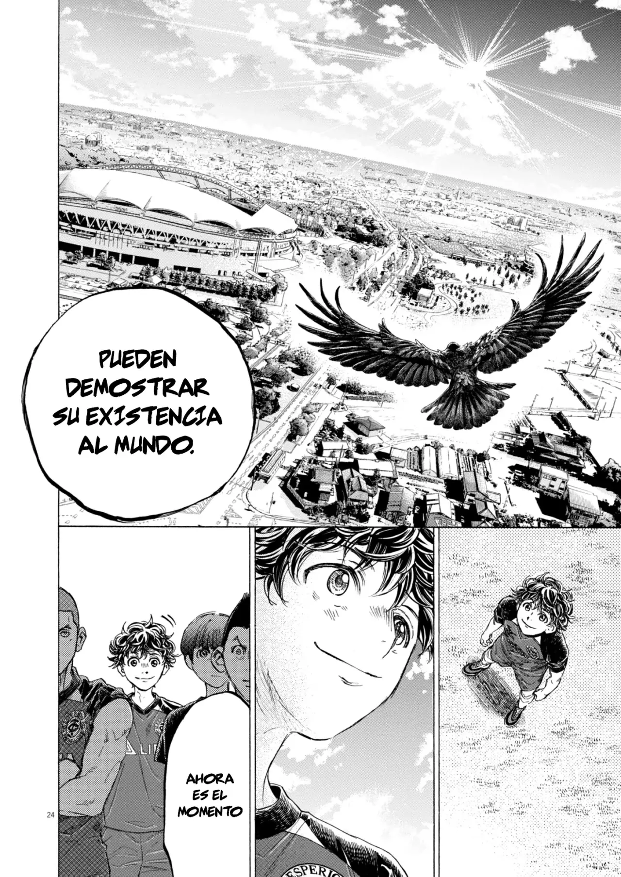Ao ashi capítulo 410 página 27