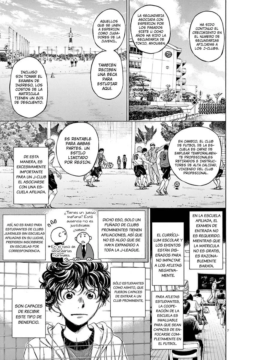 Ao ashi capítulo 44 página 9