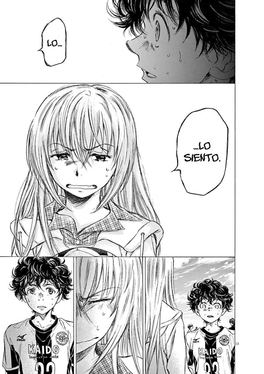 Ao ashi capítulo 54 página 14