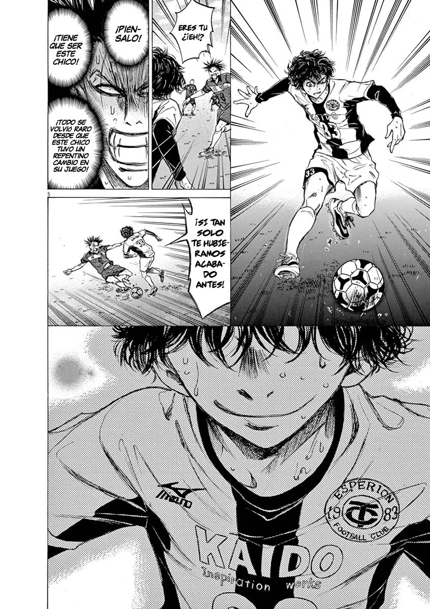 Ao ashi capítulo 55 página 8
