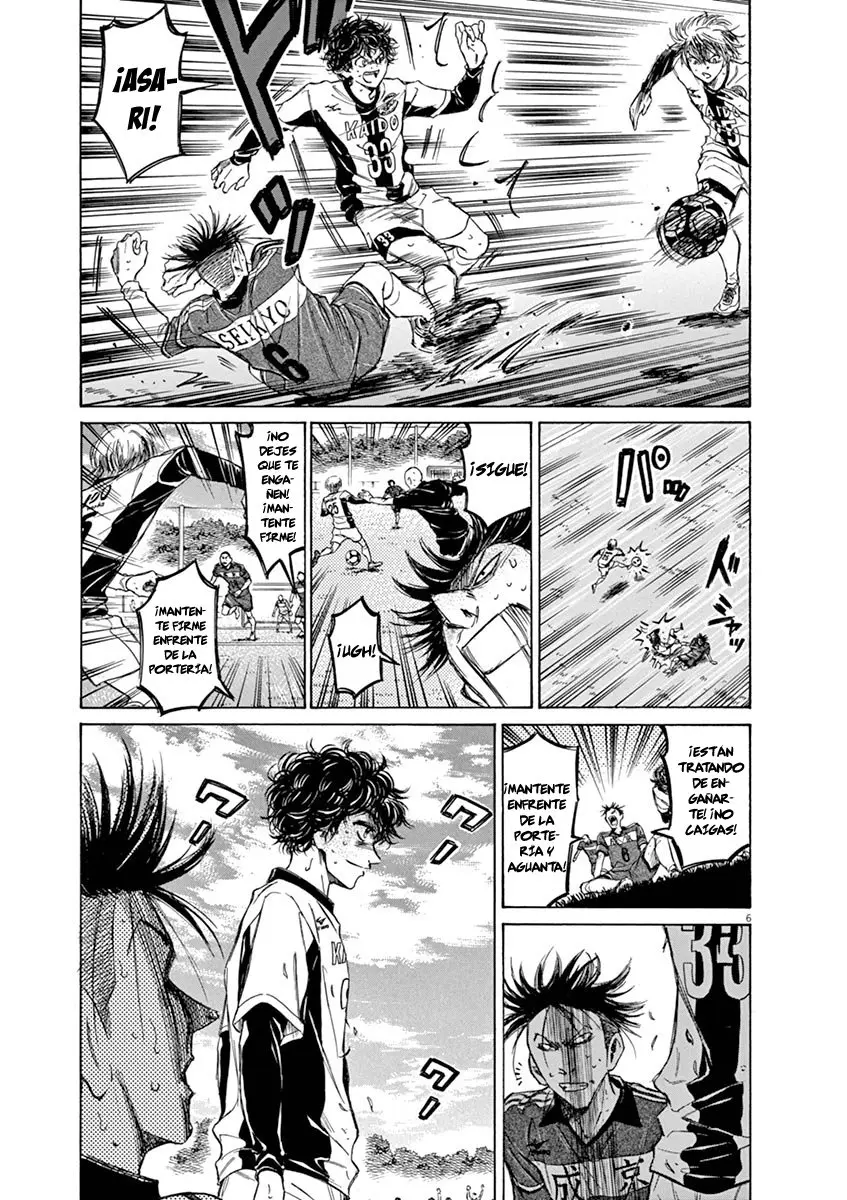 Ao ashi capítulo 55 página 9