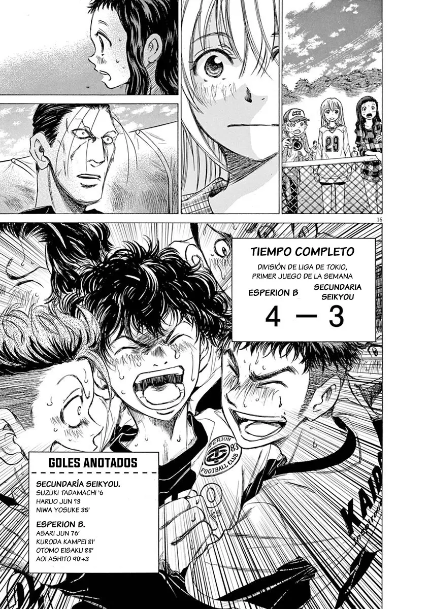 Ao ashi capítulo 55 página 18