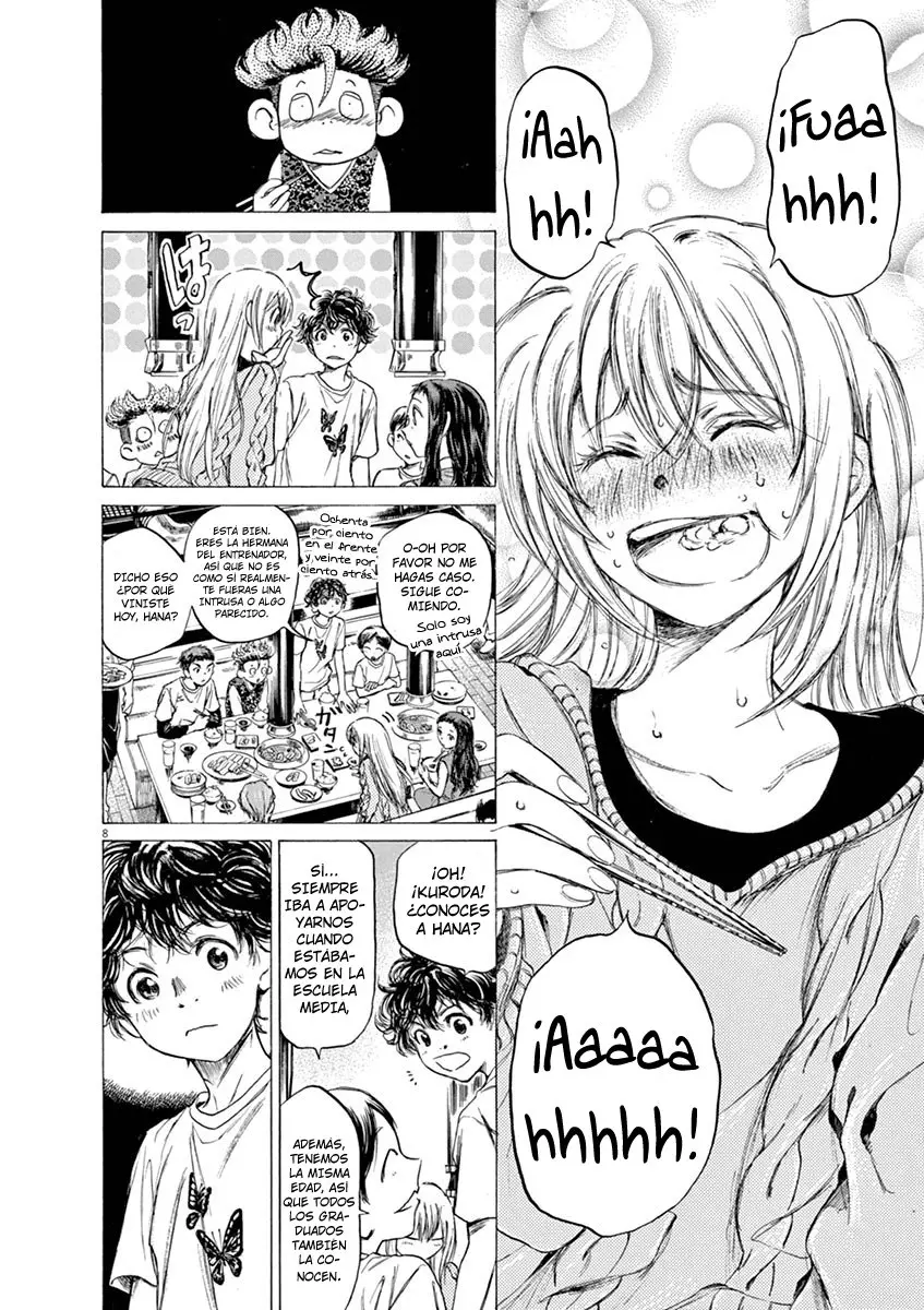 Ao ashi capítulo 56 página 9