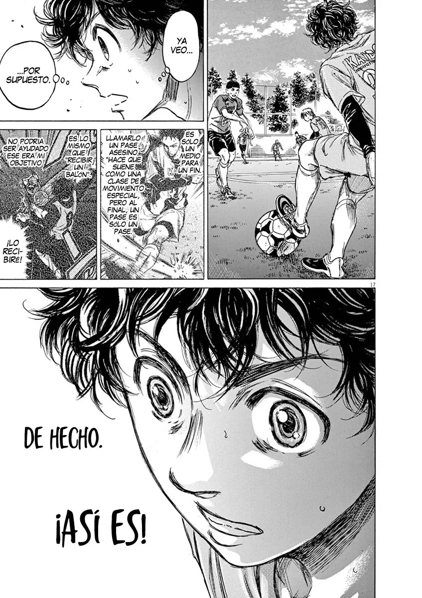Ao ashi capítulo 60 página 18